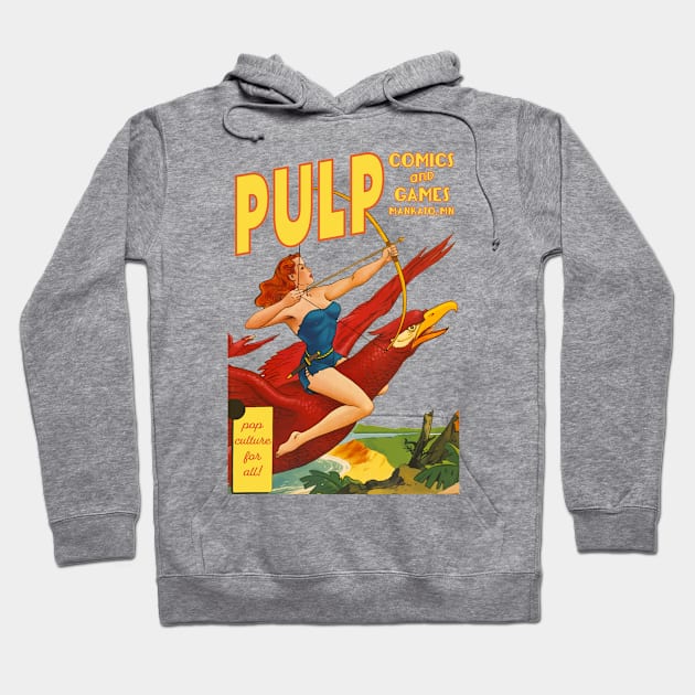 Pulp Eagle Rider Hoodie by PULP Comics and Games